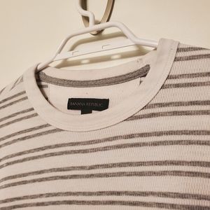 Banana Republic Long Sleeve Waffle Knit Tshirt